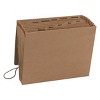 Smead Expanding File, Monthly (Jan.-Dec.), 12 Pockets, Flap and Cord Closure, Letter Size, Kraft (70186) - 2 of 3