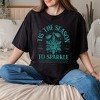 Simply Sage Market Women's Season To Sparkle Short Sleeve Garment Dyed Tee - 2 of 4