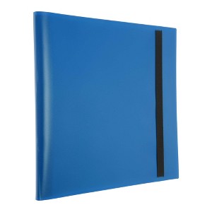 Unique Bargains Card Binder 12 Pockets 20 Pages 480 Card Capacity Double-Sided for Sport Cards Game Card - 1 of 4