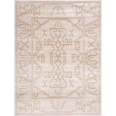 Hauteloom Divya Cream & Gold Area Rug