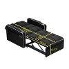 NicBex Modern Pull Out Sofa Bed Velvet Convertible Sofa with Adjustable Back, USB Port and Swivel Phone Stand for Indoor - 2 of 4
