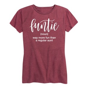 Women's - Instant Message - Funtie Short Sleeve Graphic T-Shirt - 1 of 4