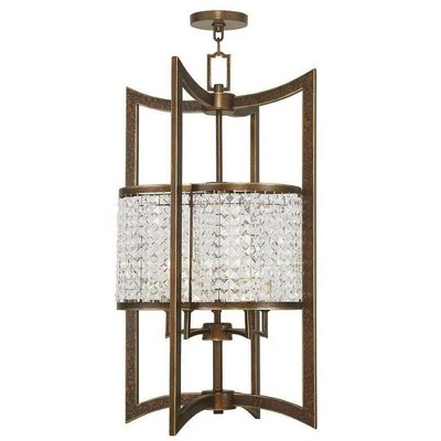 Livex Lighting Grammercy 4 - Light Pendant in  Brushed Nickel