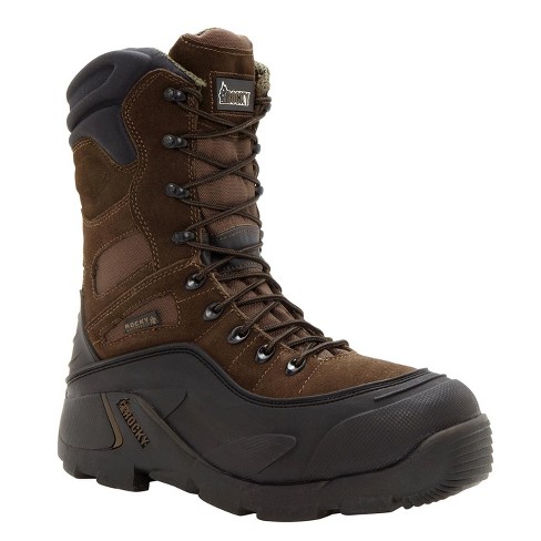 Men s Rocky Blizzard Stalker Steel Toe Waterproof 1200g Insulated Work Boot Target