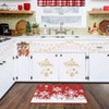 Christmas Winter Snow Holiday Doormat Welcome Home Decoration Mat - 3 of 4