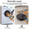 FURNIinspire Floor Mats Home 3 Piece Kitchen Rug Machine Washable Floor Mat for Living Room, Vintage Carpet, Non Slip, Red, 60"*20" - 4 of 4