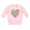 Simply Sage Market Women's Graphic Sweatshirt Heart Floral - 3 of 4