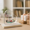 Pavilion Gift Company - Book Lover - 3.5" Acrylic Heart Plaque - Wall Sign Panels - 4 of 4