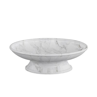 Compton Marble Patterned Resin Soap Dish Holder - Nu Steel : Target