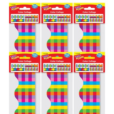 TREND Color Collage Terrific Trimmers® Variety Pack, 156 Feet Per Pack, 2 Packs