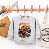 Smashing Pumpkins Monster Truck Grunge - Kids Toddler Graphic Sweatshirt and Kids Youth Graphic Sweatshirt - 3 of 4