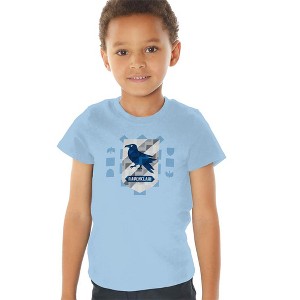 Toddler Boys' Harry Potter Abstract Ravenclaw House Shield T-Shirt - 1 of 4