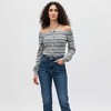Cherie Code Women’s Soft Knit Pullover Top – Cotton‑Poly Blend, Long Sleeve Crewneck - 2 of 4