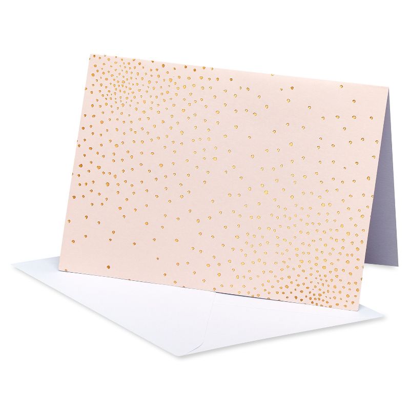 24ct Blank Cards with Envelopes Pink - Spritz&#8482;, 3 of 9