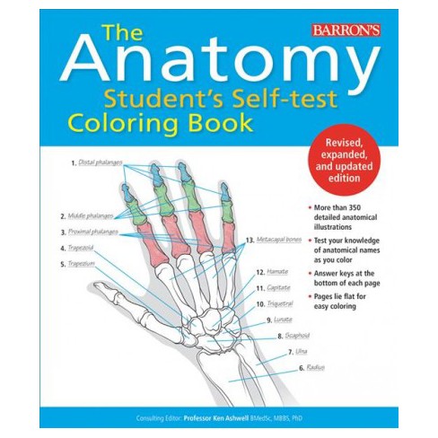 Anatomy Students Self Test Coloring Book