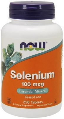 Selenium 100mcg by Now Foods  -  250 Tablet