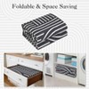 Modern Rug Runners for Hallways, Abstract Kitchen Runner Rugs Non Slip Bath Runner, Rainbow Washable Runners Rug - 2 of 4