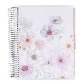 Kokonote Botanical Diary 2023 | 6.3 x 7.8 inches -16.5 x 20 cm | Academic  Diary Week To View | With Stickers | Cute Stationery | 2023 Diary