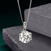 Ross-Simons 3.00 Carat Moissanite Solitaire Necklace in Sterling Silver - 3 of 4