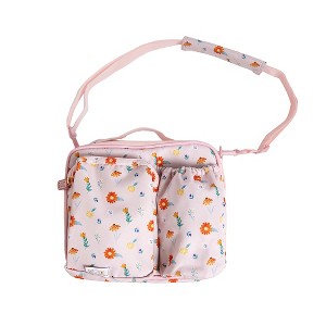 Austin Baby Co Eco-Friendly Lunch Bag - Insulated, Spacious, Carry Strap, Water Bottle Pocket, and Stylish Choice for Kids - 1 of 4