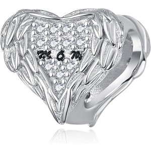 Sterling Silver Dangle Charm Beads for Women - DIY Pendants for Bracelets & Necklaces, Jewelry Gifts - 1 of 4