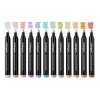 KINGART PRO Acrylic Paint Markers 12 Pastel Colors - 2 of 4
