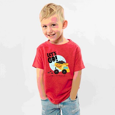 The Juniper Shop SmileyWorld Let's Go Dump Truck Youth Short Sleeve Tee