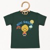 The Juniper Shop Mini Smiley Rainbow Cloud Lumi Toddler Short Sleeve Tee - 2 of 4