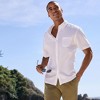 Lands' End Men's Short Sleeve Seersucker Shirt - 4 of 4