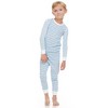 BenBen Sharks/Stripes 2 Pack Kids Pajamas - 3 of 3