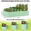 coucheta 6x3x1FT Planter Raised Beds , Upgraded-Quality Raised Bed with Open Base and Safe Edge, Outdoor Planter for Flowers and Plants - 2 of 4
