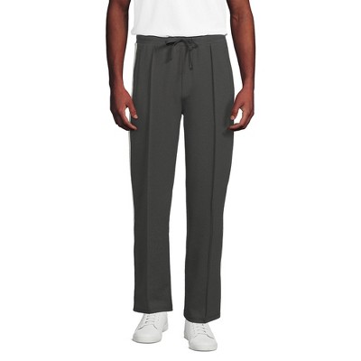 Lands' End Men's Knit Twill Track Wide Leg Pant