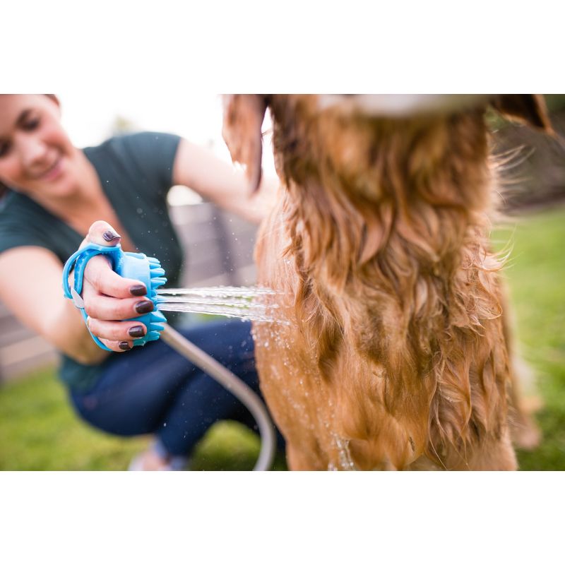 Aquapaw Dog Bath Brush - Sprayer and Scrubber, 5 of 6