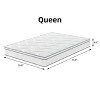 Kumasinova King Size 10 Inch Hybrid Mattress with Gel Memory Foam for a Cool Sleep,Medium Firm Mattresses,White - 2 of 4