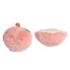 ebba Mini Peach Rattle & Crinkle Set Precious Produce Adorable Baby Stuffed Animal Pink 3.5" - 4 of 4
