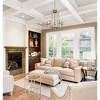 Elk Home West End 6 - Light Chandelier in  Brushed Nickel - 3 of 3