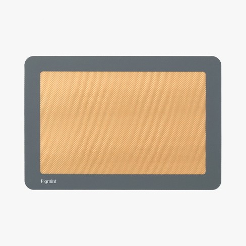 8.5 x12.5 Small Baking Mat Beige Figmint Silicone Nonstick BPA Free Oven Dishwasher Safe Rectangle