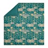 3pc Jungalow by Justina Blakeney Queen Cosmic Desert Duvet Set Green - image 3 of 4