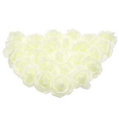 Unique Bargains Realistic Appearance Soft Texture Artificial Flower 100 Pcs