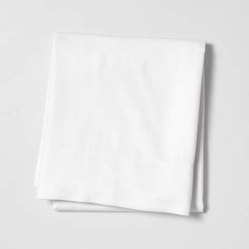 King Linen Blend Flat Sheet White - Casaluna™