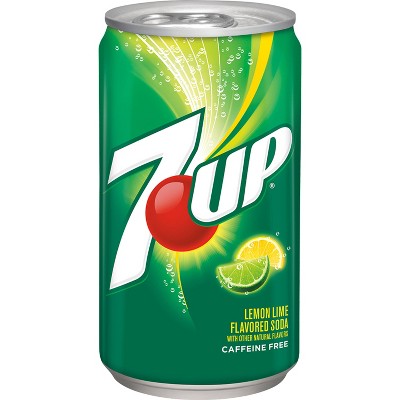 7UP Lemon Lime Flavored Soda - 10pk/7.5 fl oz Mini Cans_0