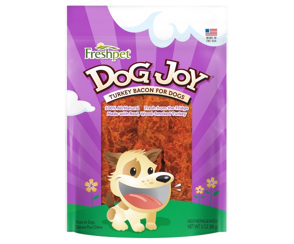 Freshpet Dog Joy Turkey Bacon Treats - 3oz