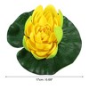 Unique Bargains Artificial Lotus Flower for Garden Ponds Pool Decor 1pcs - 4 of 4