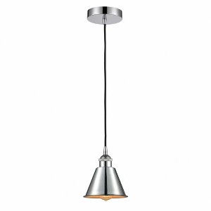 Smithfield - 1 Light Cord Hung Mini Pendant In Industrial Style-8.25 Inches Tall and 6.5 Inches Wide - 1 of 1