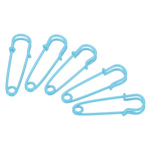 Unique Bargains Metal Blankets Crafts Brooch Making Home Sewing Large Safety Pins 24 Pcs - 1 of 4
