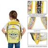 Spongebob Squarepants Character Print 16” Clear Backpack & Lunch Kit Value Set - 2 of 4