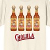 Cholula Hot Sauce Bottles Adult Sand Crew Neck Short Sleeve T-shirt - 2 of 4