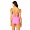 Coppersuit Women's Solid Piped Keyhole One Piece Swimsuit - 2 of 4
