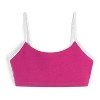 Mightly Girls Fair Trade Organic Cotton Bralettes 3-pack - 2 of 3