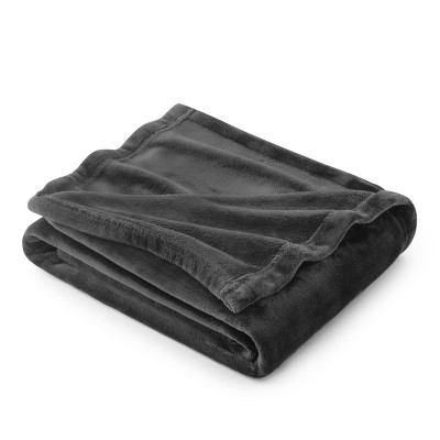 Bedsure | Flannel Blanket Solid 300GSM Soft Fuzzy Plush  Bed Blanket